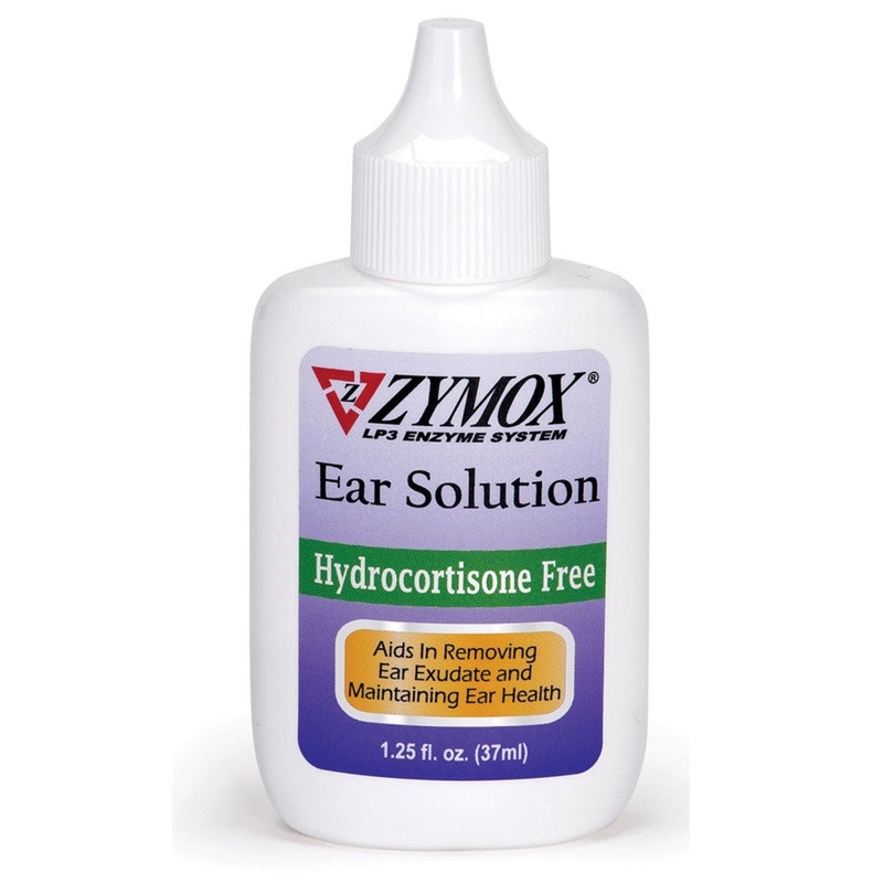 Zymox Ear Solution without Hydrocortizone 1.25oz