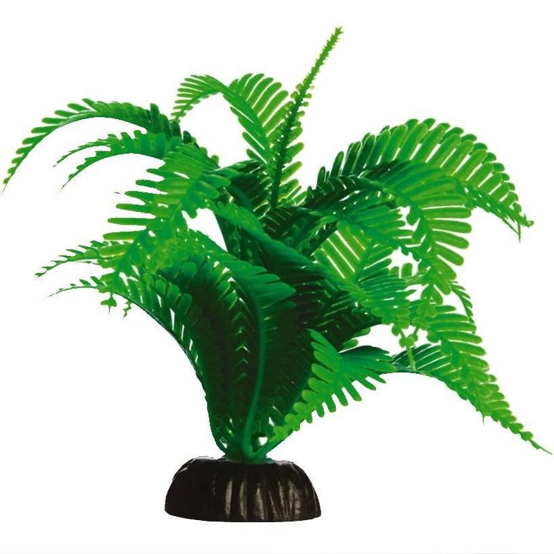 GloFish Aquarium Plant Green Fern Medium