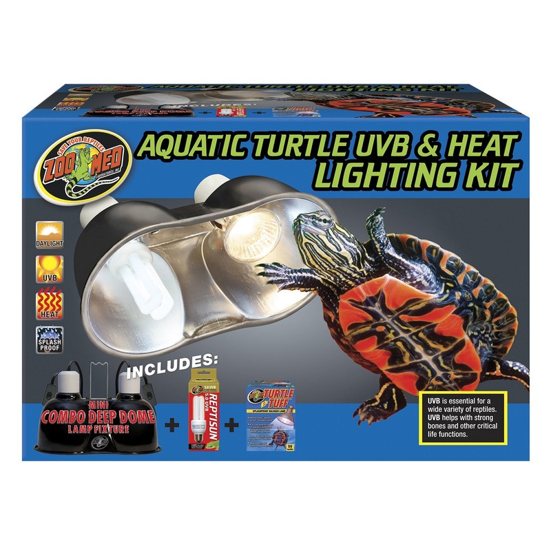 ZM Aquatic Turtle UVB & Heat Lighting Kit