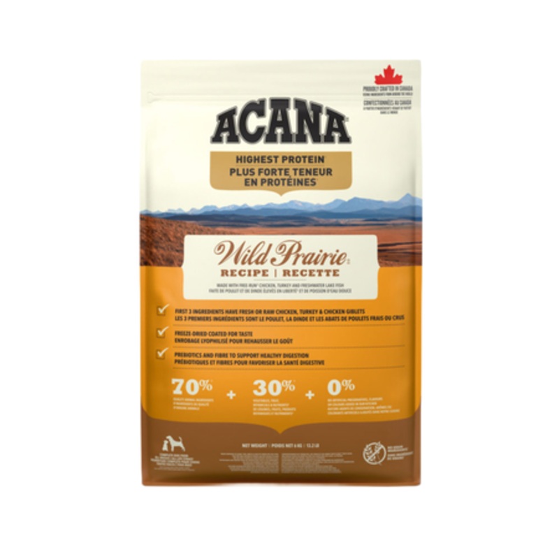 Acana Highest Protein Wild Prairie Dog Food 2kg