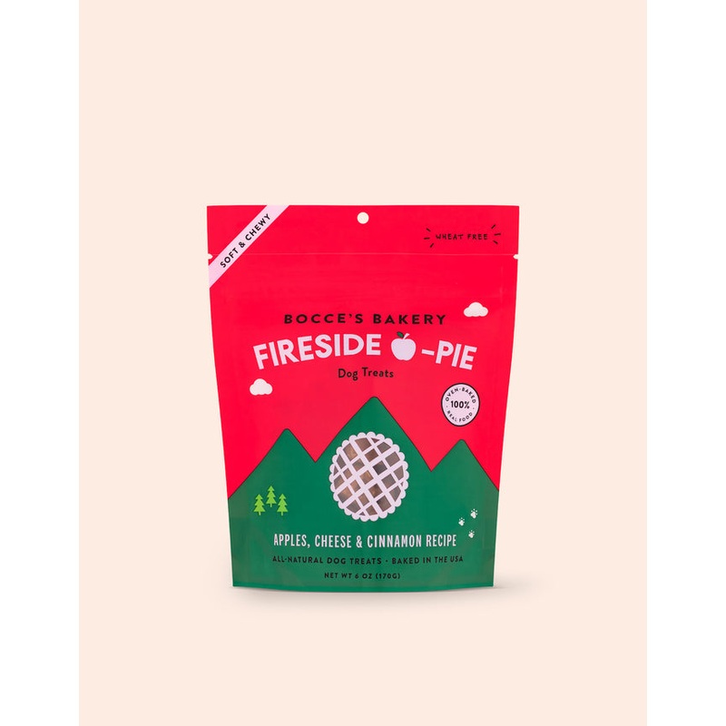 Bocce’s Bakery Fireside Apple Pie Soft & Chewy Treats 6 Oz.