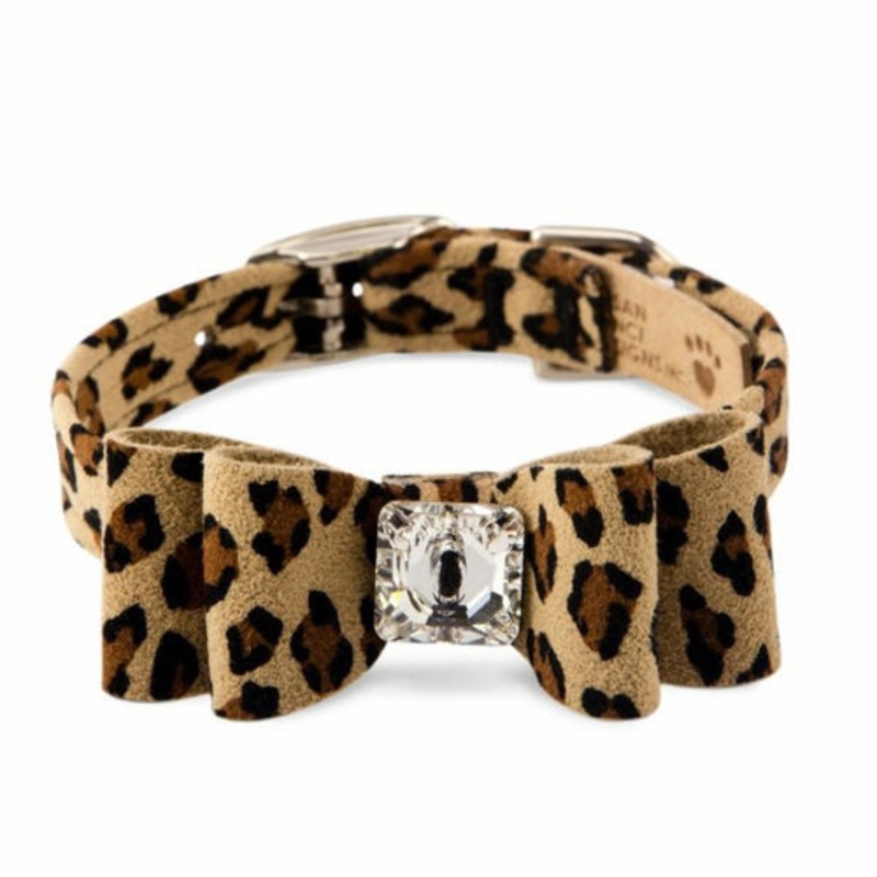 Big Bow Dog Collars – Cheetah Medium 11 – 12.5″ neck