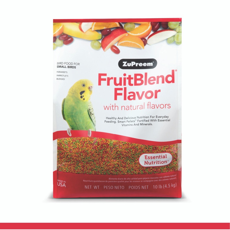 ZuPreem FruitBlend Bird Food Small Birds 10 lb