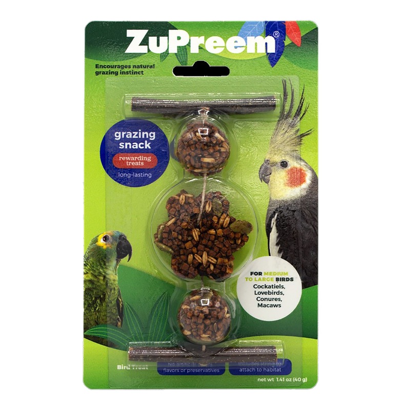 ZuPreem Grazing Snack For Birds 1.41 oz Size^1.41 Oz