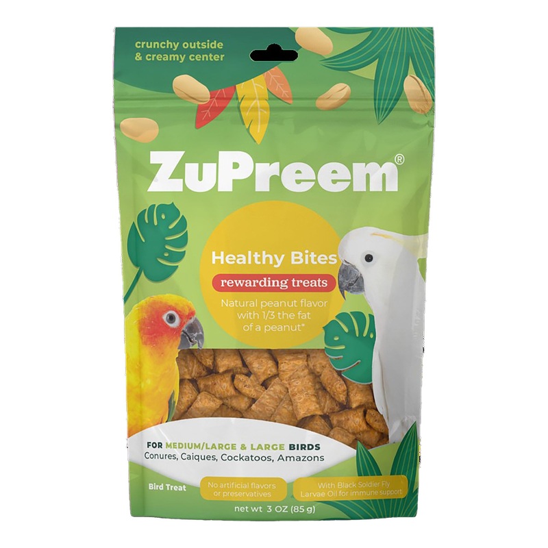 ZuPreem Healthy Bites Treat For Birds 3 oz Size^3 Oz