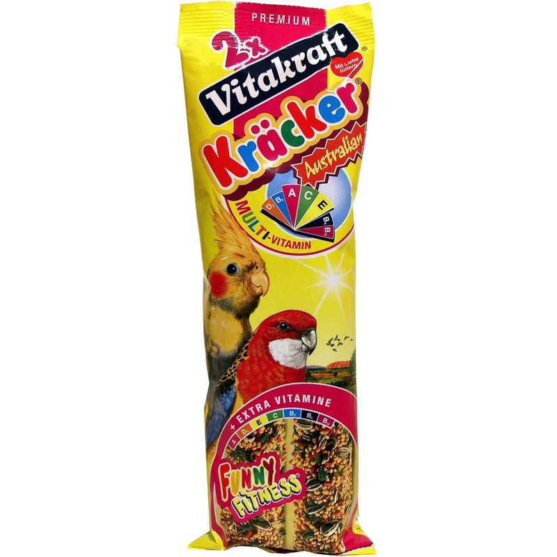 Vitakraft Kr cker 21196 Multi-Vitamin Large Budgies Pack of 2