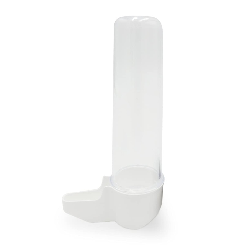 ZooPaul drinking bottle drinking tube water bottle bird cage bowl feeder dispenser white