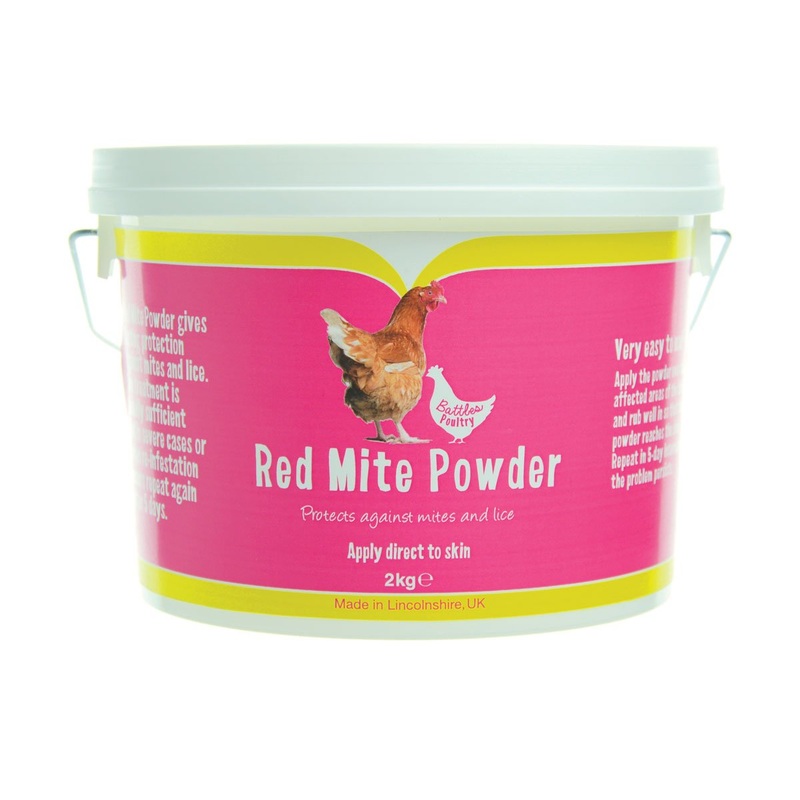 Battles Poultry Red Mite Powder – 2kg Tub
