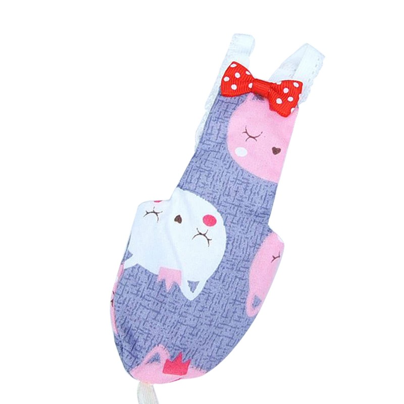 Bird Diaper Adjustable Bird Flight Suit Reusable Parrot Nappy for Parakeet Parrot Mini Macaw Budgie Canary (Random Pattern)