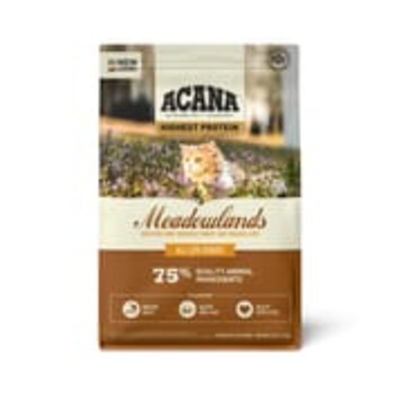 ACANA Meadowlands Highest Protein Dry Cat Food