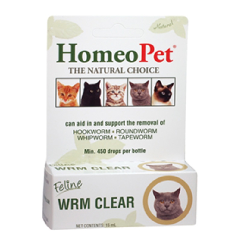 HomeoPet Feline Wrm Clear 15 ml