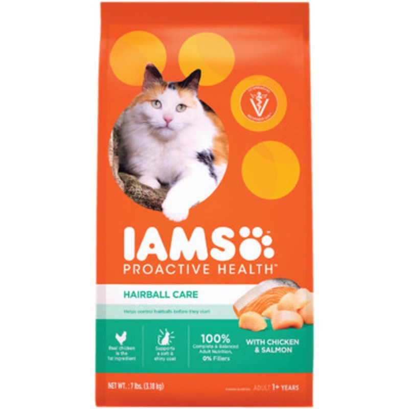 Iams 7lb Iams Hairball Food 111270 800153