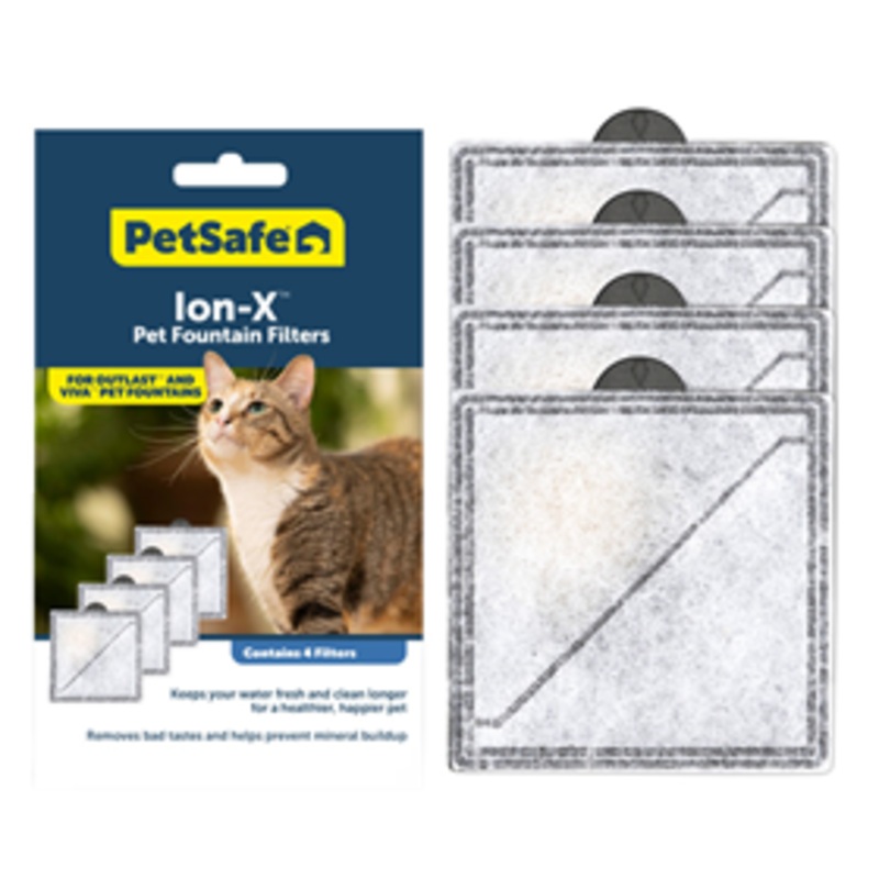 Petsafe Ion-X Pet Fountain Filters 4 pk