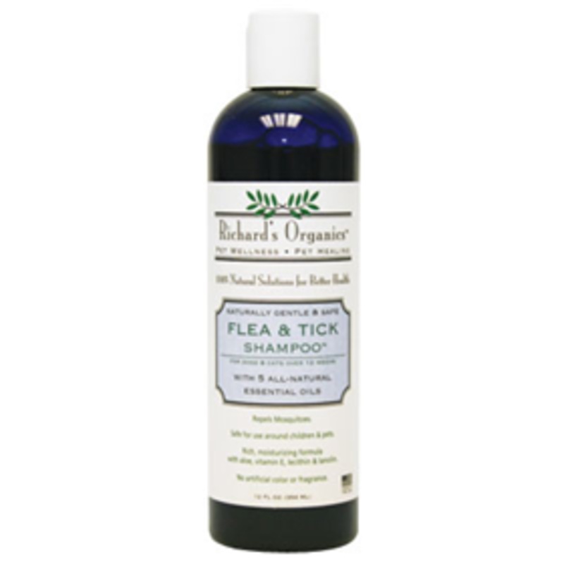 Richard’s Organics Flea & Tick Shampoo 12 oz.