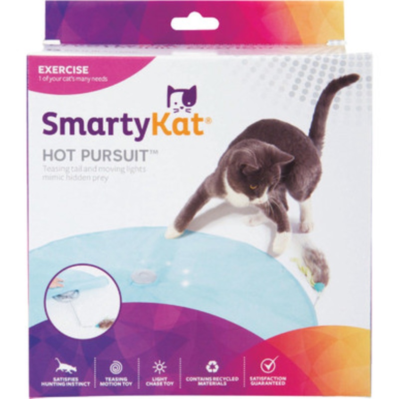 SmartyKat Hot Pursuit Electronic Concealed Motion Electronic Motion Cat Toy 32013-94997-012 749938