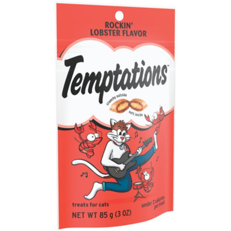 Temptations Rockin’ Lobster 3 Oz. Cat Treats 798708 743675