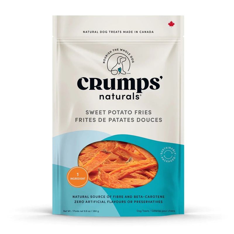 Crumps’ Natural Sweet Potato Fries Dog Treats
