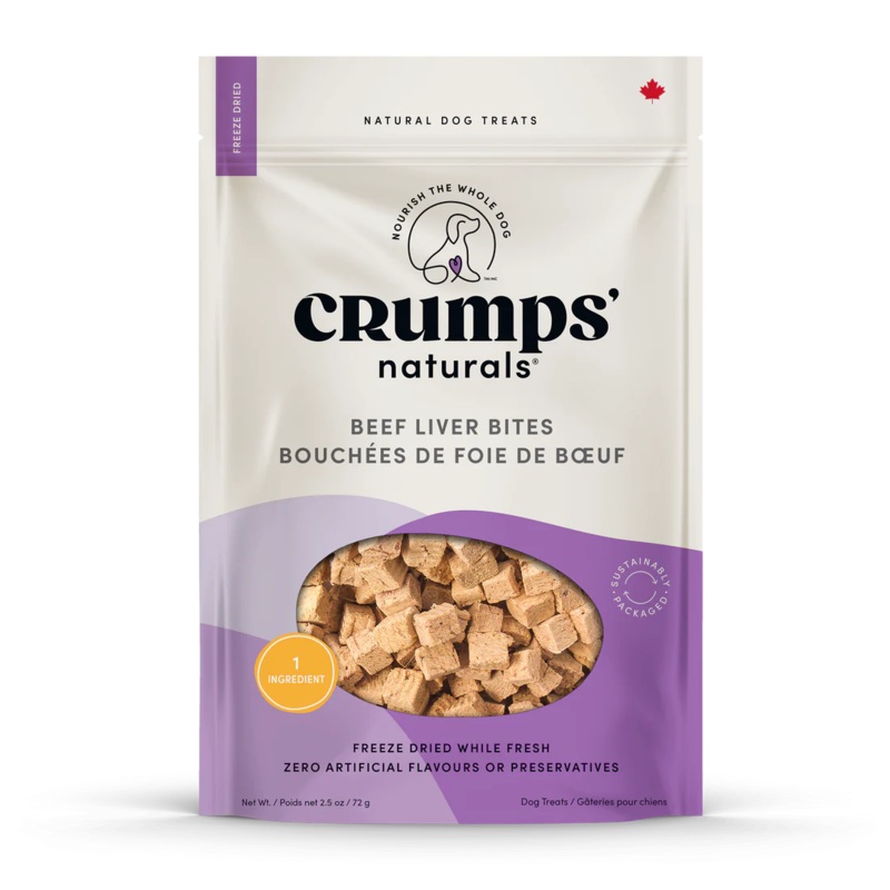 Crumps’ Naturals Freeze Dried Liver Bites