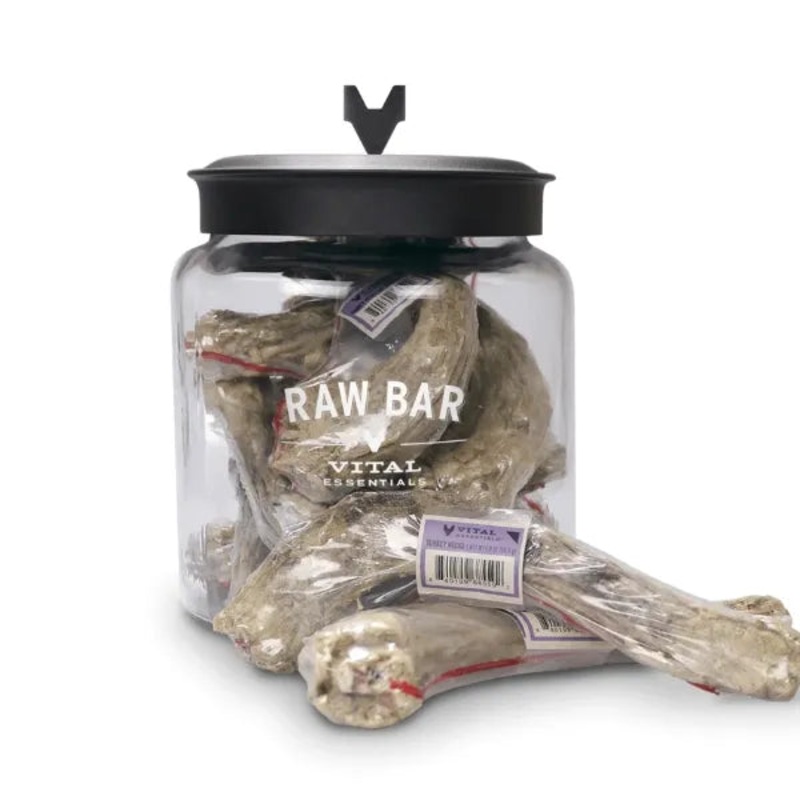 Vital Essentials Raw Bar Dog Treats – Turkey Necks