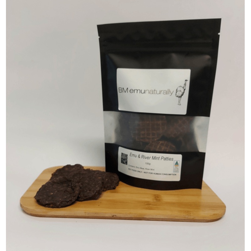 BM Emu & River Mint Patties 100G