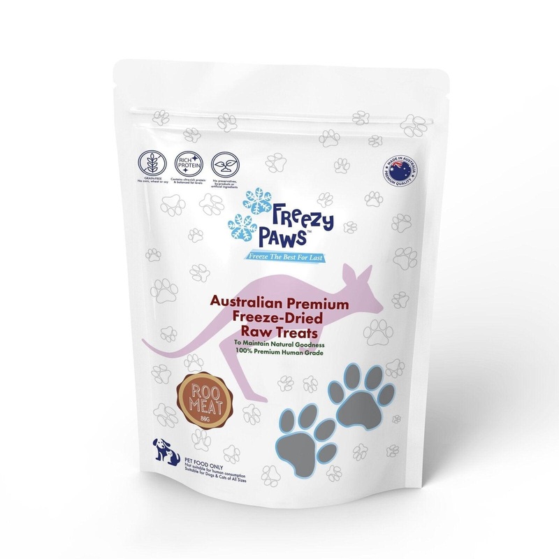 FREEZY PAWS Freeze Dried Kangaroo Meat Raw