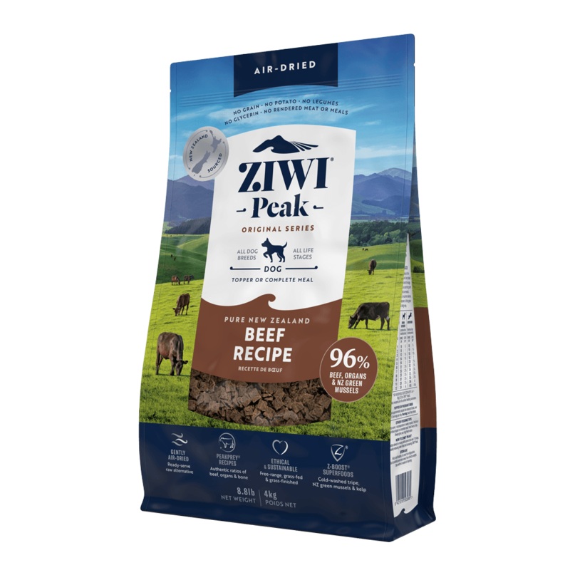 ZIWI PEAK Dog Air Dried Beef – 4kg