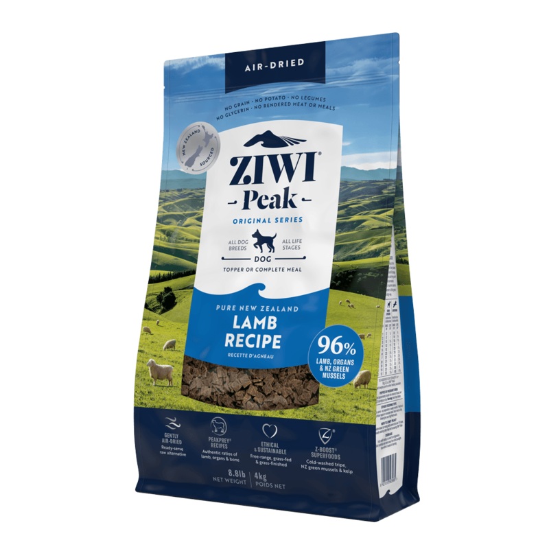 ZIWI PEAK Dog Air Dried Lamb – 4kg