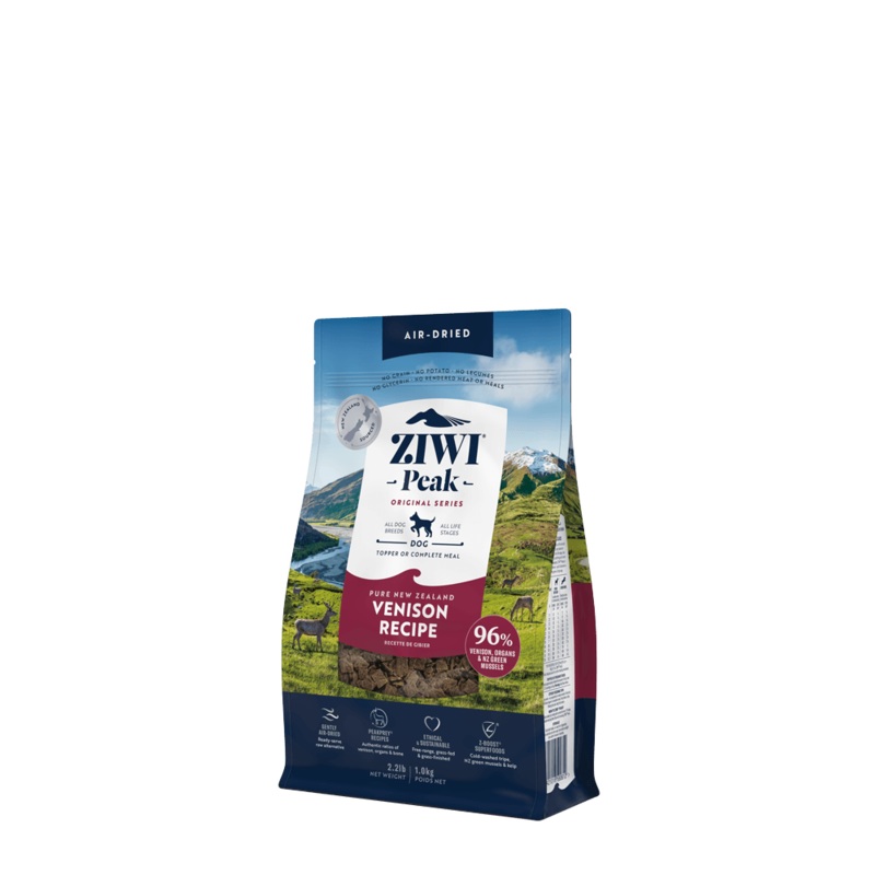 ZIWI PEAK Dog Air Dried Venison – 1kg