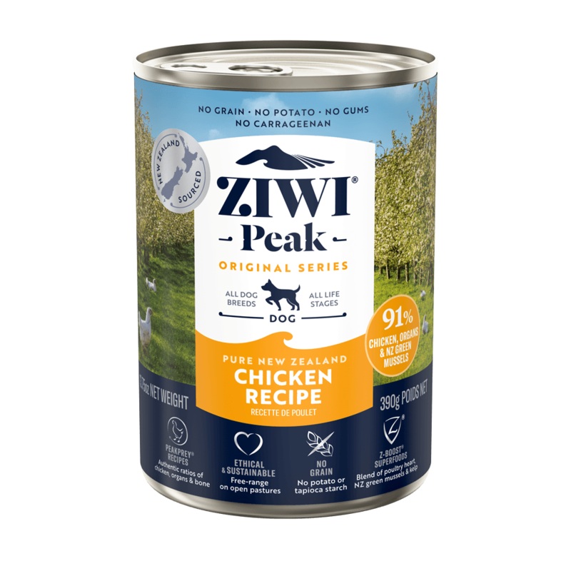 ZIWI PEAK Dog Dog Can Chicken 390G / 390G X 12
