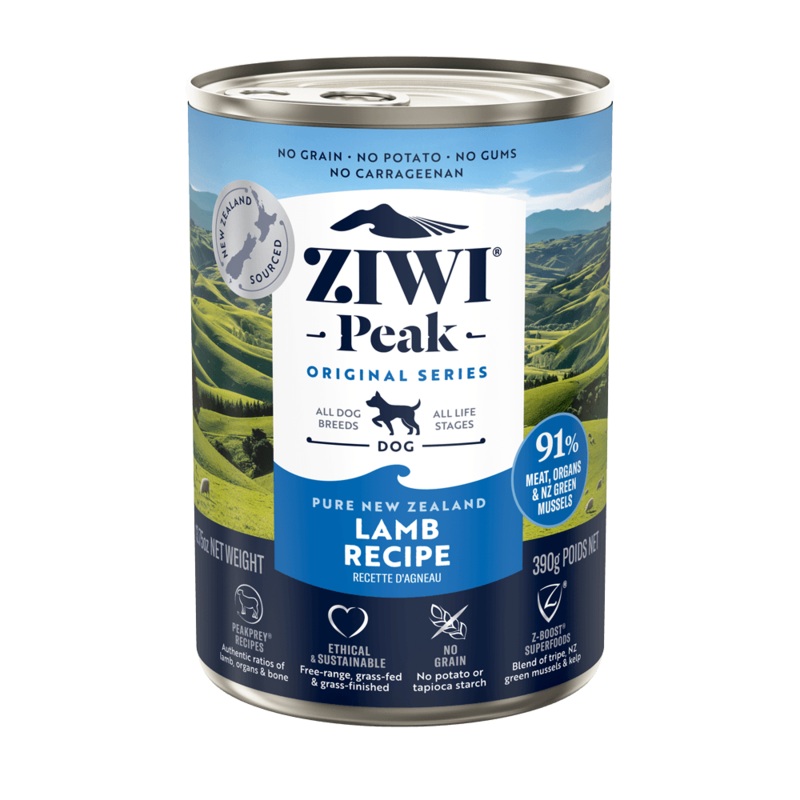 ZIWI PEAK Dog Dog Can Lamb 390G / 390G X 12