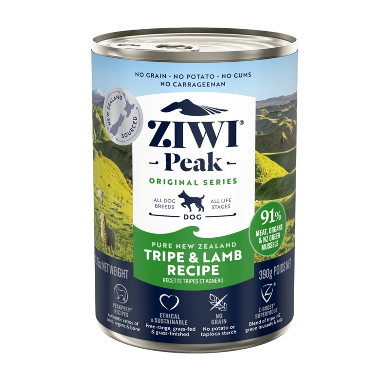 ZIWI PEAK Dog Dog Can Tripe & Lamb 390G / 390G X 12
