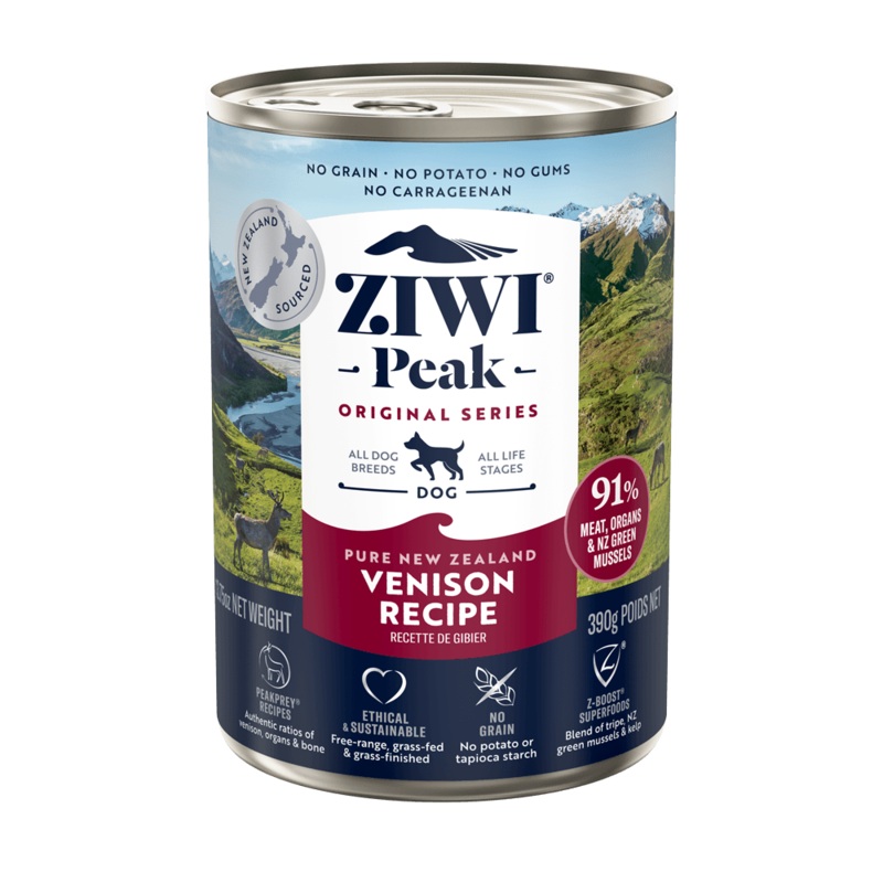 ZIWI PEAK Dog Dog Can Venison 390G / 390G X 12