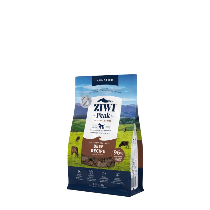 ZIWI PEAK Dog Air Dried Beef – 1kg