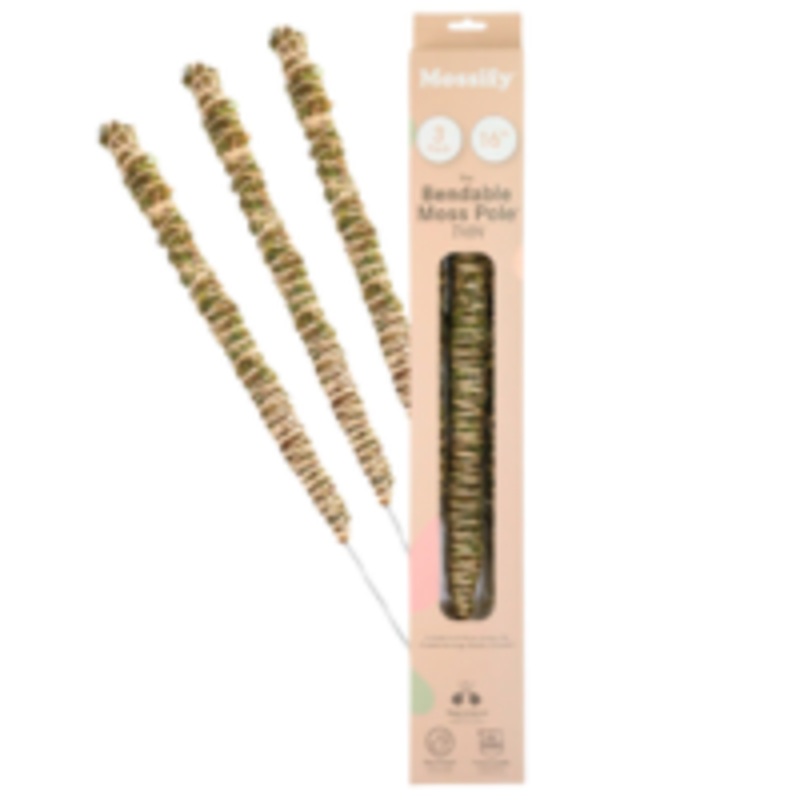 16″ Bendable Moss Poles, 3pk