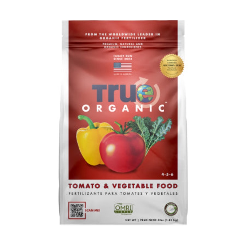 True Tomato & Vegetable Food (4 lb. / 70 sq .ft. – Bag)