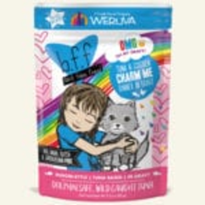 Weruva BFF Tuna & Chicken Charm Me Tuna & Chicken Dinner in Gravy Wet Cat Food Pouch