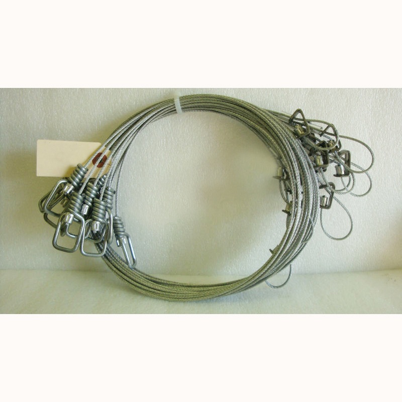 Ausable Brand 5 ft. 3/32″ Coyote & Fox Snare with Sure Lock & Wire Swivel End
