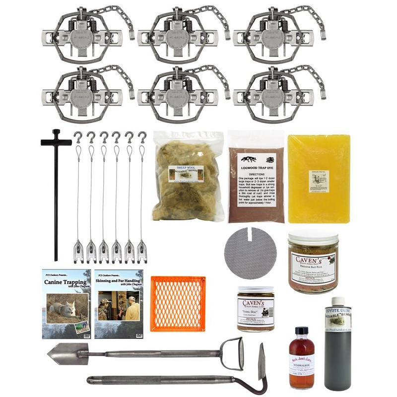 TRAPPING STARTER KIT FOR COYOTE DELUXE KIT