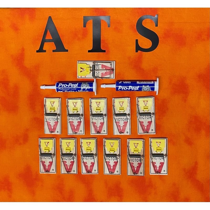 12pk Mouse Trap w/ Pro-Pest Lure