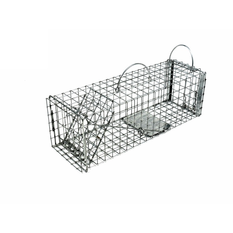 Tomahawk Model 603 Live Trap w/Easy Release Door – Squirrel/Muskrat Size