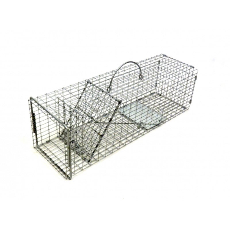 Tomahawk Pro Series 103SSF Flush Mount Live Trap – Squirrel/Muskrat Size