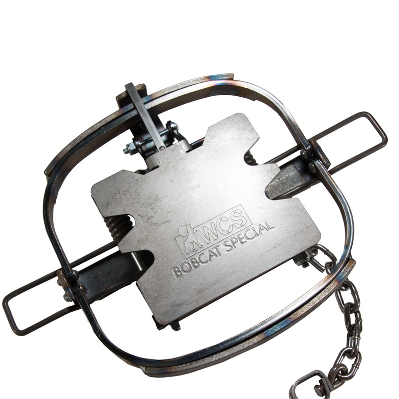 WCS PRO-7.5 Laminated Jaw Trap w/ Bobcat Special Pan – SIX