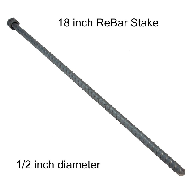 1/2″ x 18″ Rebar Stakes (Single)
