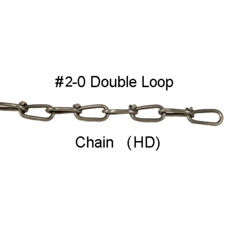 # 2-0 Double Loop Chain (H.D.) – Per Foot