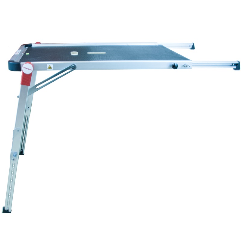 Foldable Roof Platform with Chain, Snap Hooks, and Ridgehook