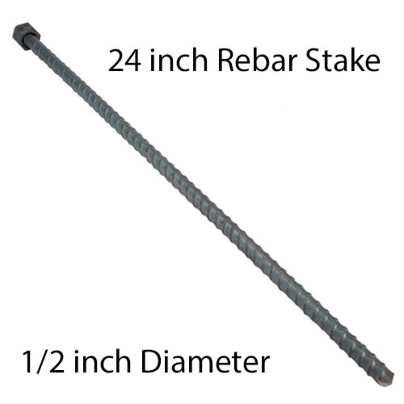 1/2″ x 24″ Rebar Stakes (Dozen)