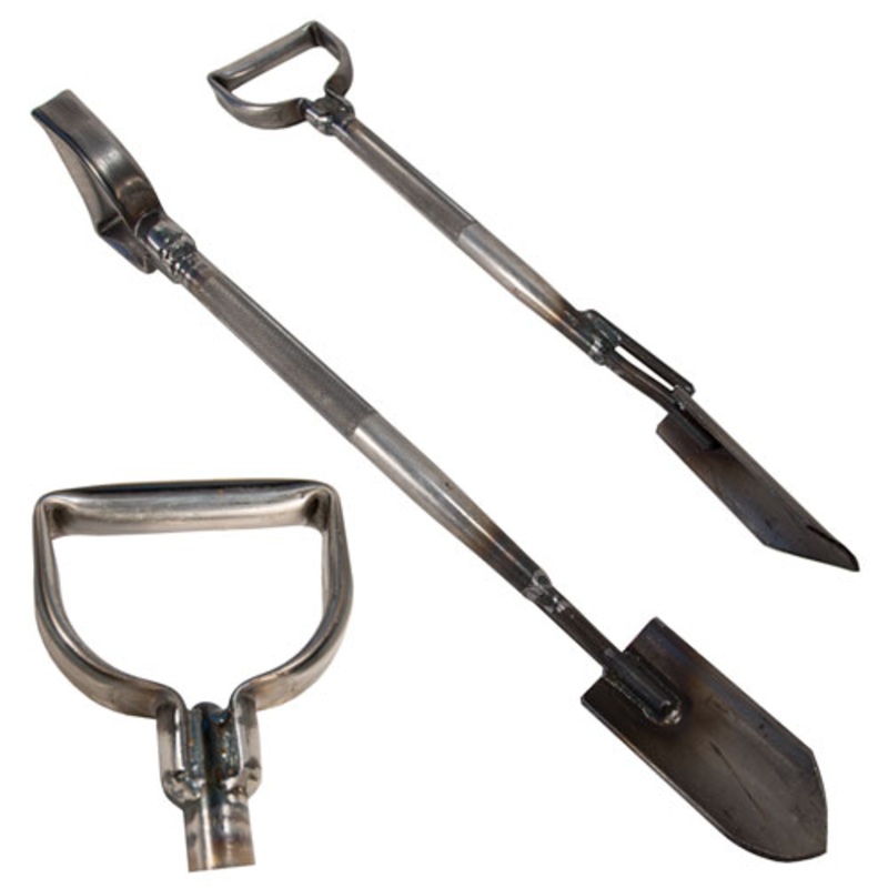 J.C. Conner Jim Digger D-Handled Trapping Trowel (Wide)