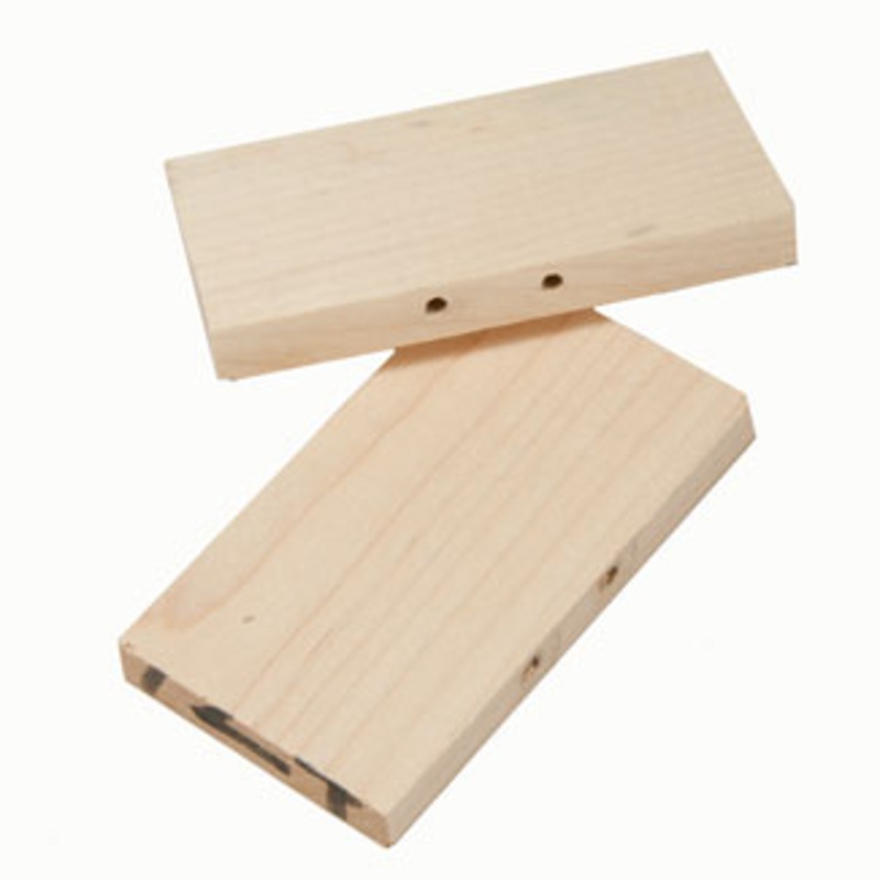 Hardwood Body Grip Pans 110/120 size (Single)
