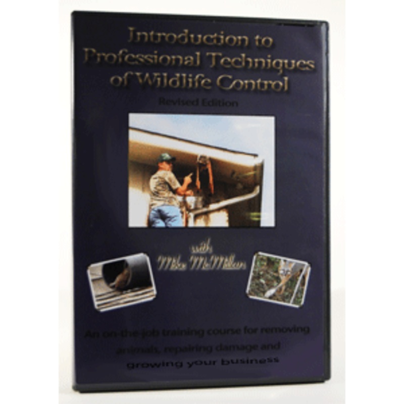 Introduction to Professional Techniques of Wildlife Control by Mike McMillan (DVD)