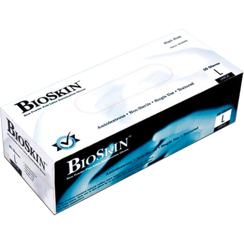BioSkin High Risk Latex Gloves – Medium